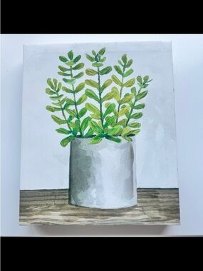 Succulent Painting